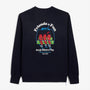 Friends & Fun SBPLAY Dark Navy Blue Cotton Crewneck Sweatshirt