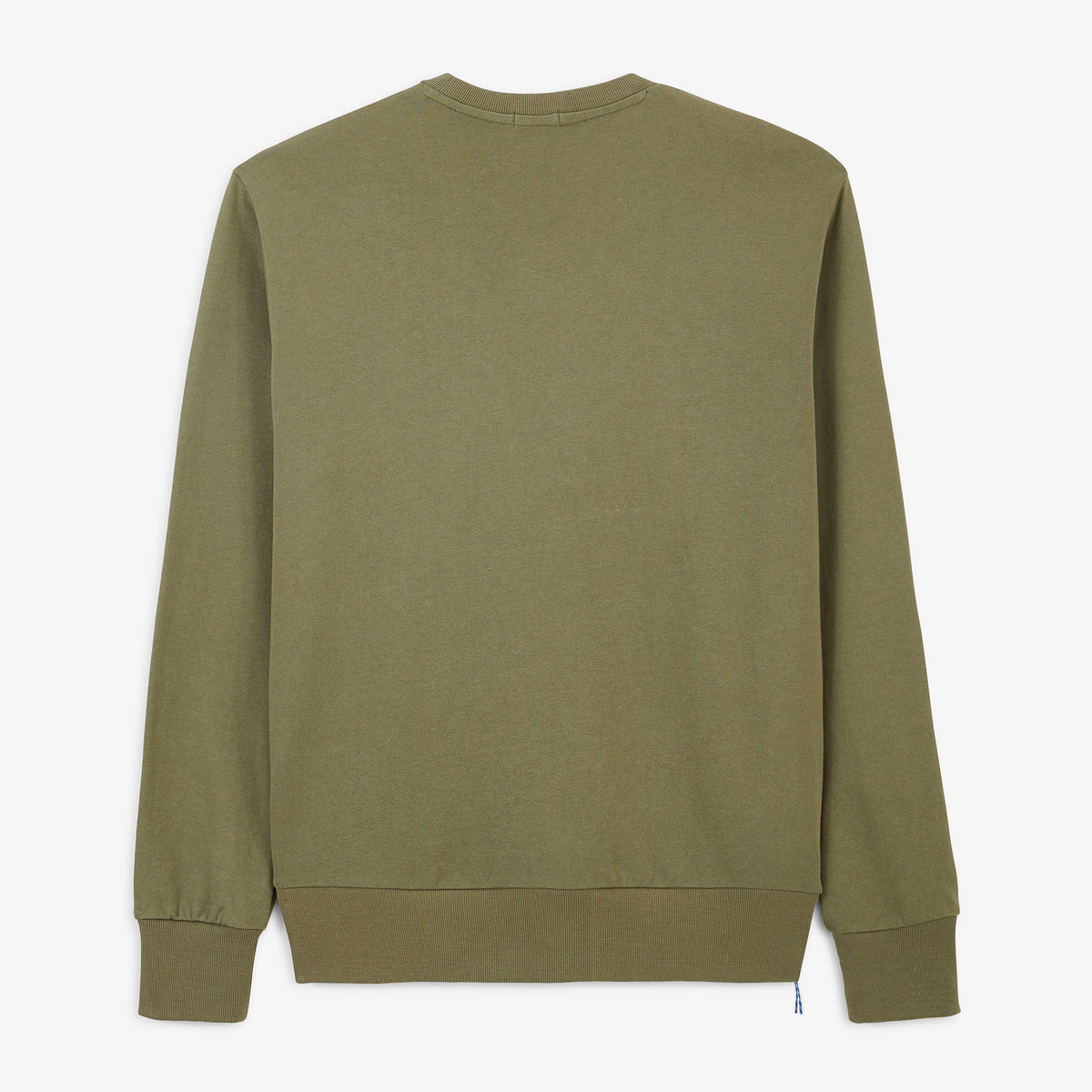 Sweat col rond imprimé Blanco Family Restaurant vert militaire