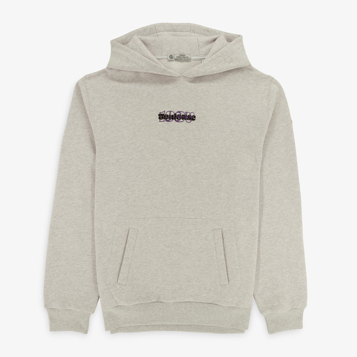 Sweat "1937" à capuche 100% coton beige chiné Toulouse Football Club