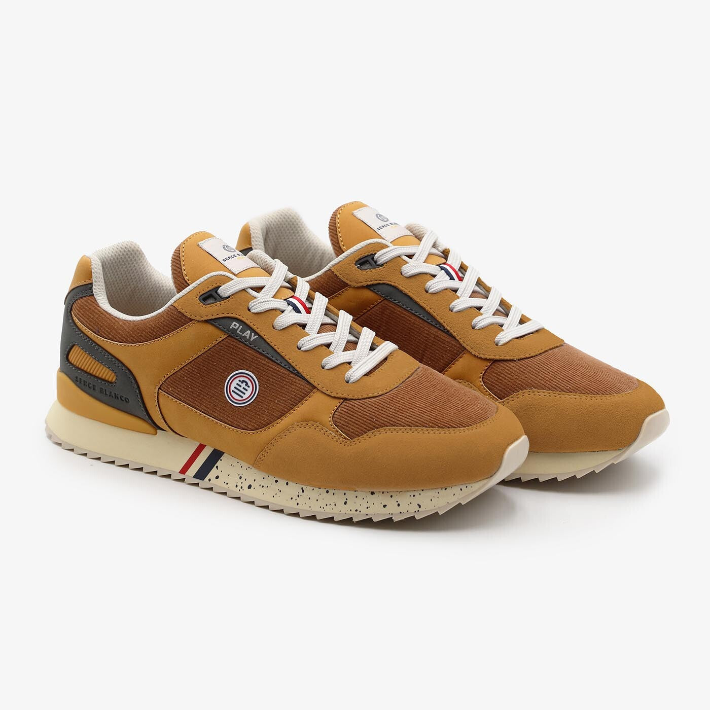 Sneaker Chamonix velours camel