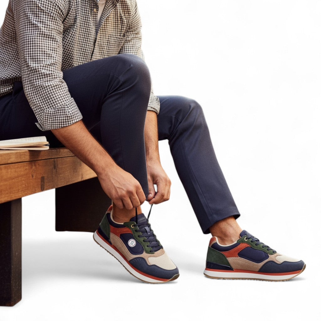 Sneaker Val d'Isère verte