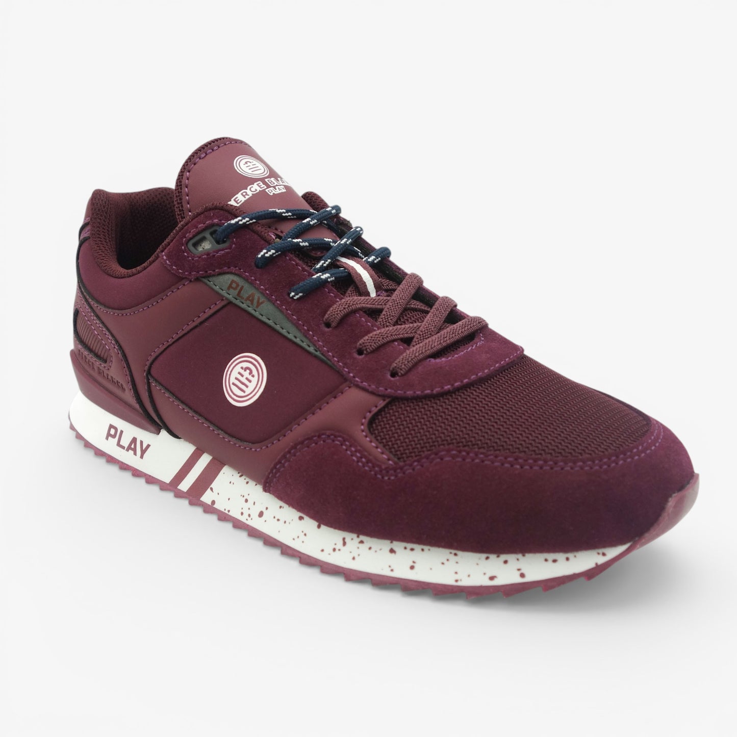 Sneakers Chamonix Play rouge vigne homme serge blanco