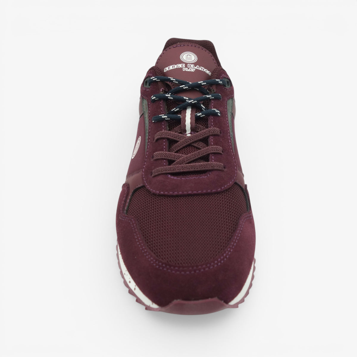 Sneakers Chamonix Play rouge vigne homme serge blanco