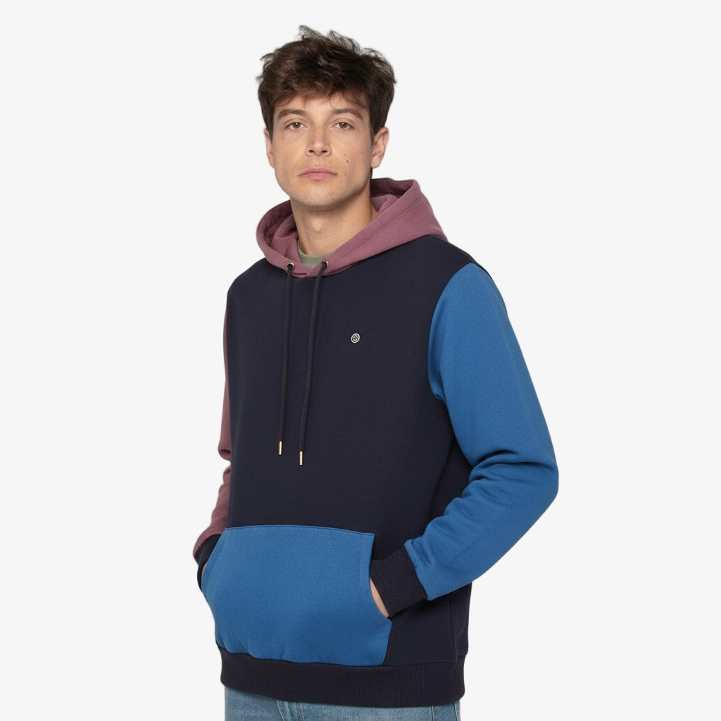 Sweat à capuche Singap dark navy homme serge blanco