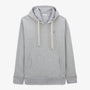 Sweat à capuche gris avec cordons homme serge blanco