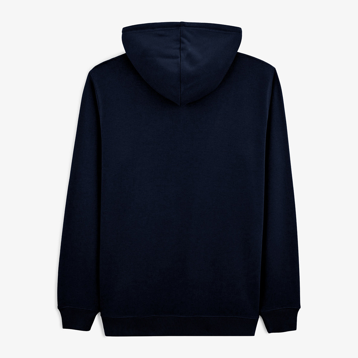 Sweat à capuche hoodie bleu marine en coton homme SERGE BLANCO