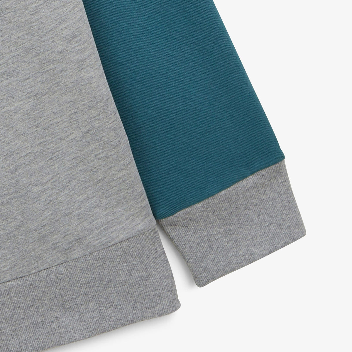 Sweat molleton col rond WE LOVE SERGE gris en coton homme SERGE BLANCO