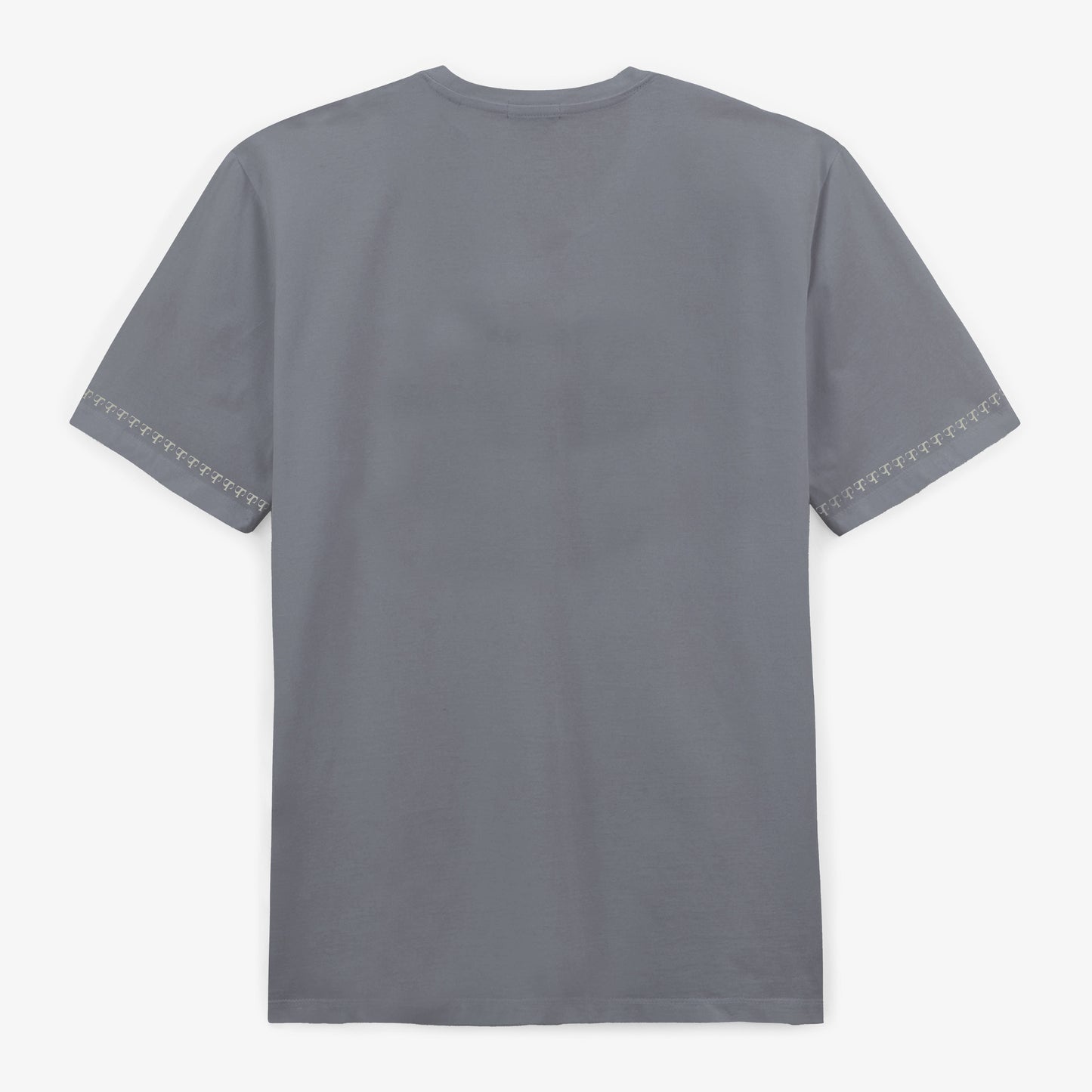 T-shirt 1907 en coton gris plume monogramme Stade Toulousain