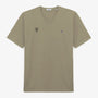 T-shirt Saint-Sernin en coton beige travertin Stade Toulousain