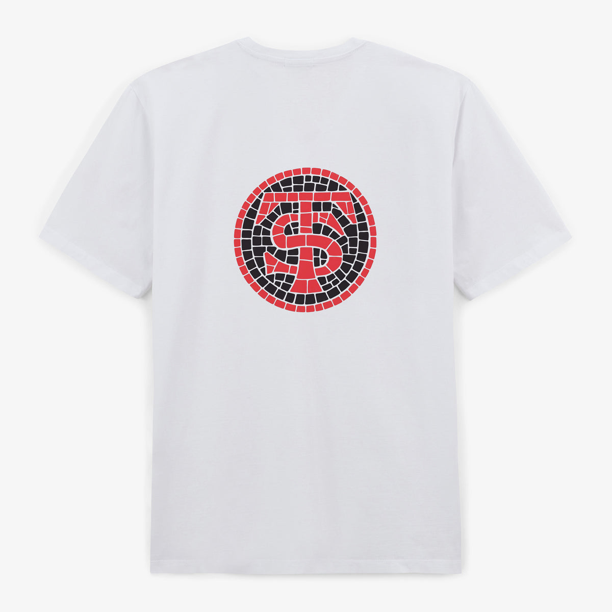 T-shirt "Saint-Sernin" en coton blanc Stade Toulousain