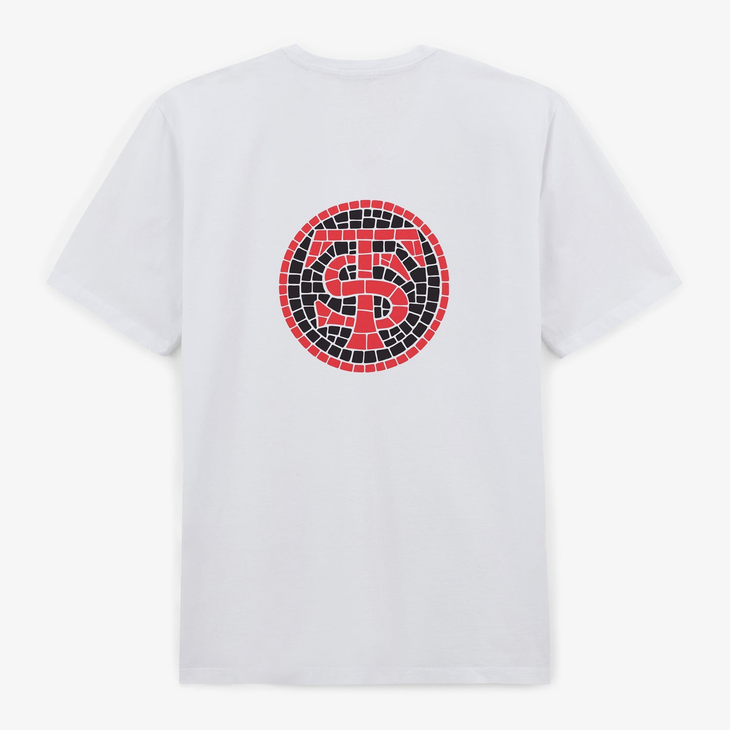 T-shirt "Saint-Sernin" en coton blanc Stade Toulousain