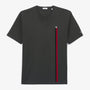 T-shirt vierge rouge en coton jersey gris anthracite Stade Toulousain