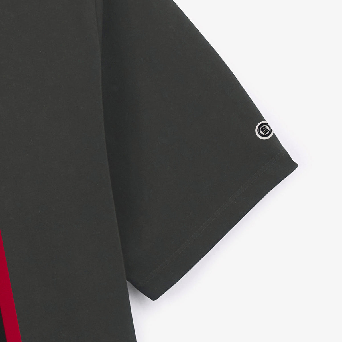 T-shirt vierge rouge en coton jersey gris anthracite Stade Toulousain