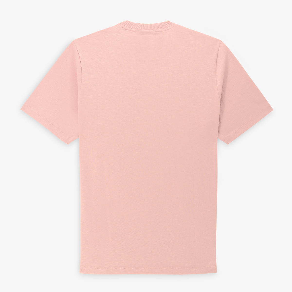 T-shirt manches courtes Tristan en coton slub rose