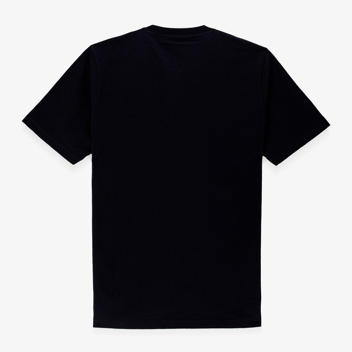 T-shirt manches courtes Tristan en coton slub noir
