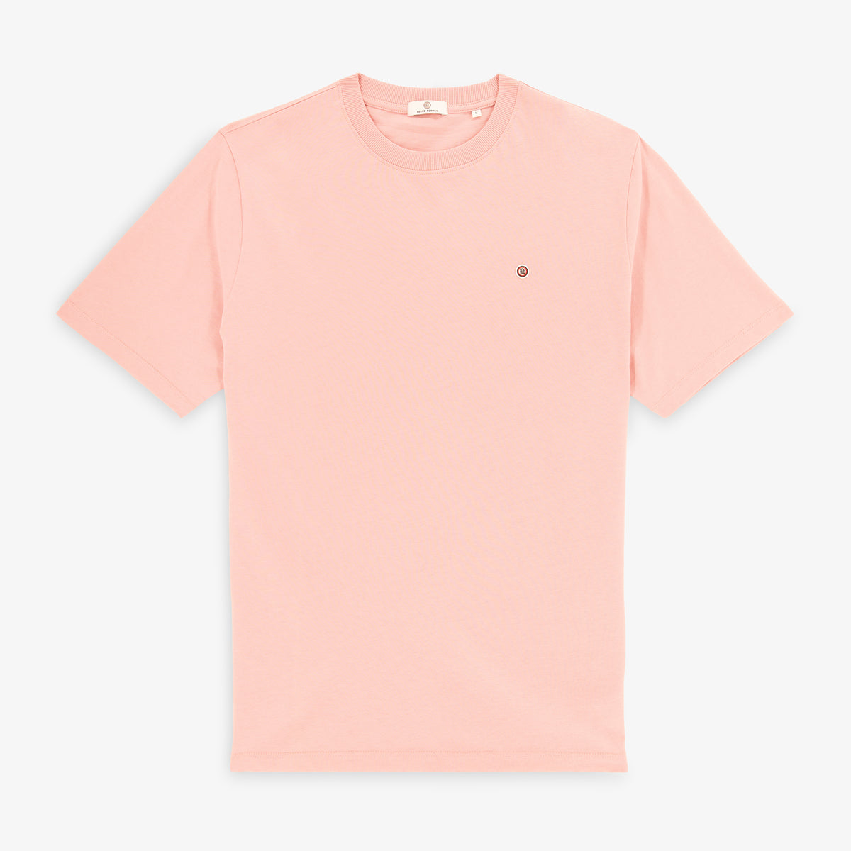 T-shirt manches courtes Théo en coton rose