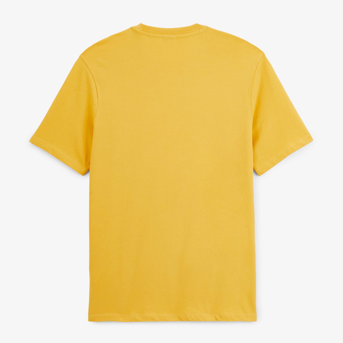 T-shirt manches courtes Théo jaune moutarde