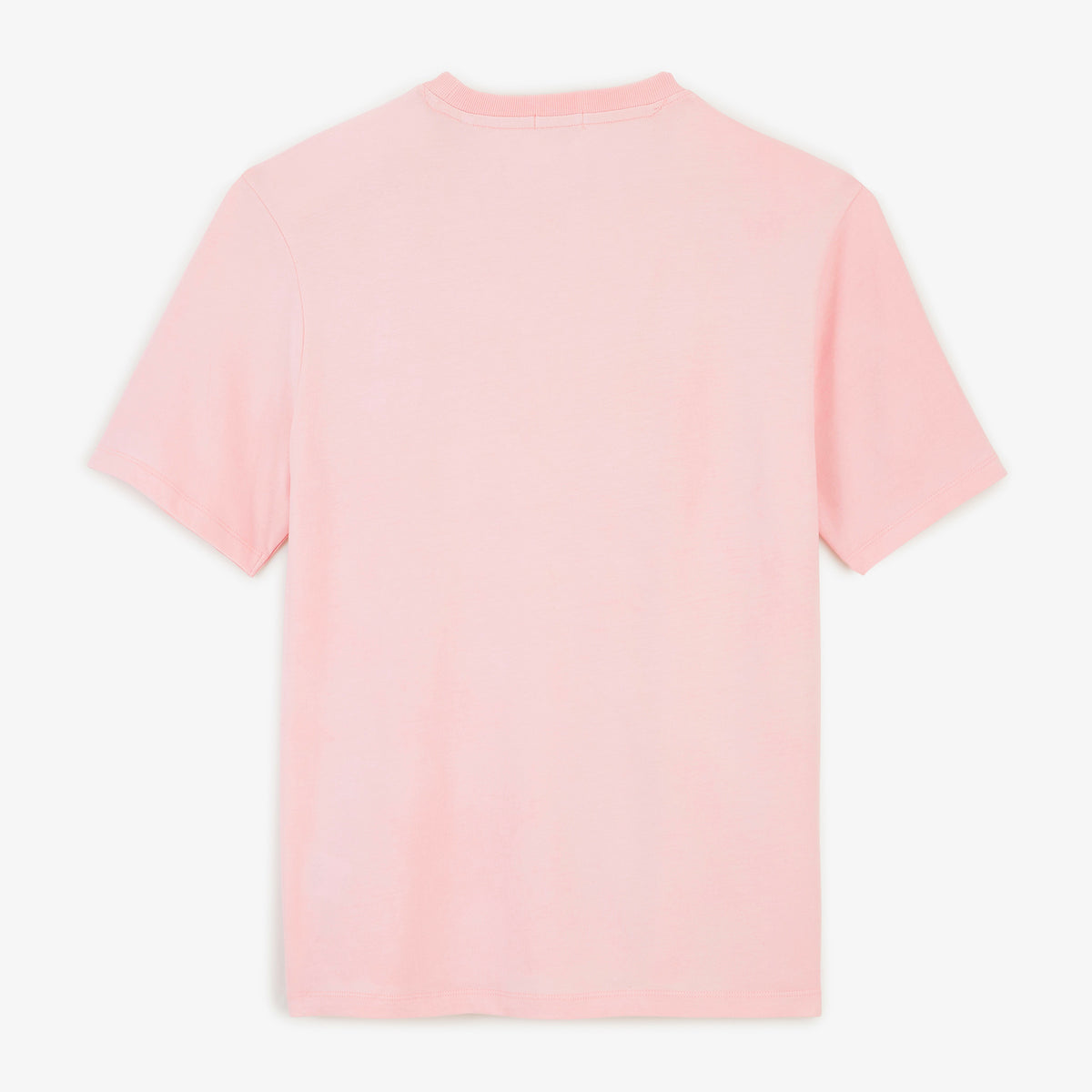 T-shirt manches courtes col rond Théo rose pivoine