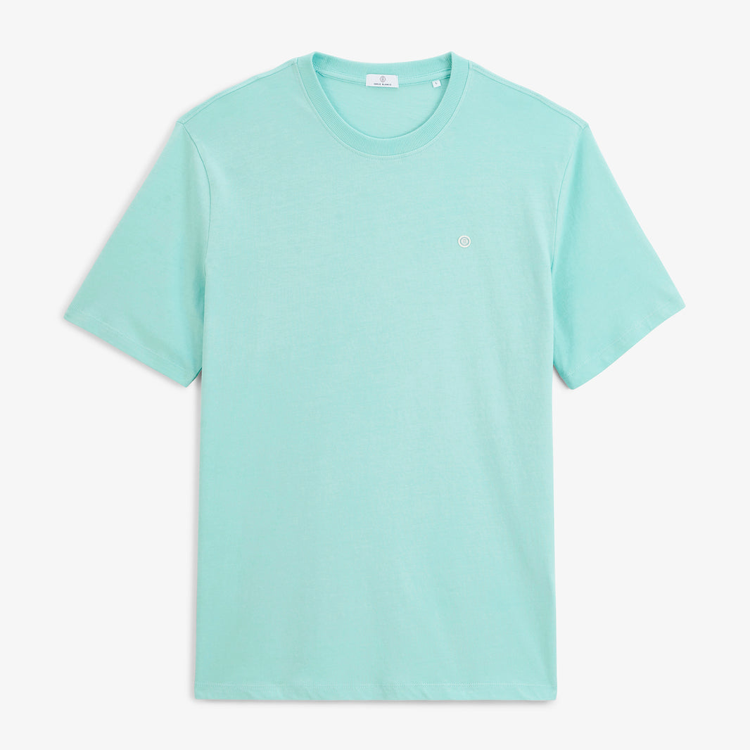 T-shirt manches courtes Théo bleu brise