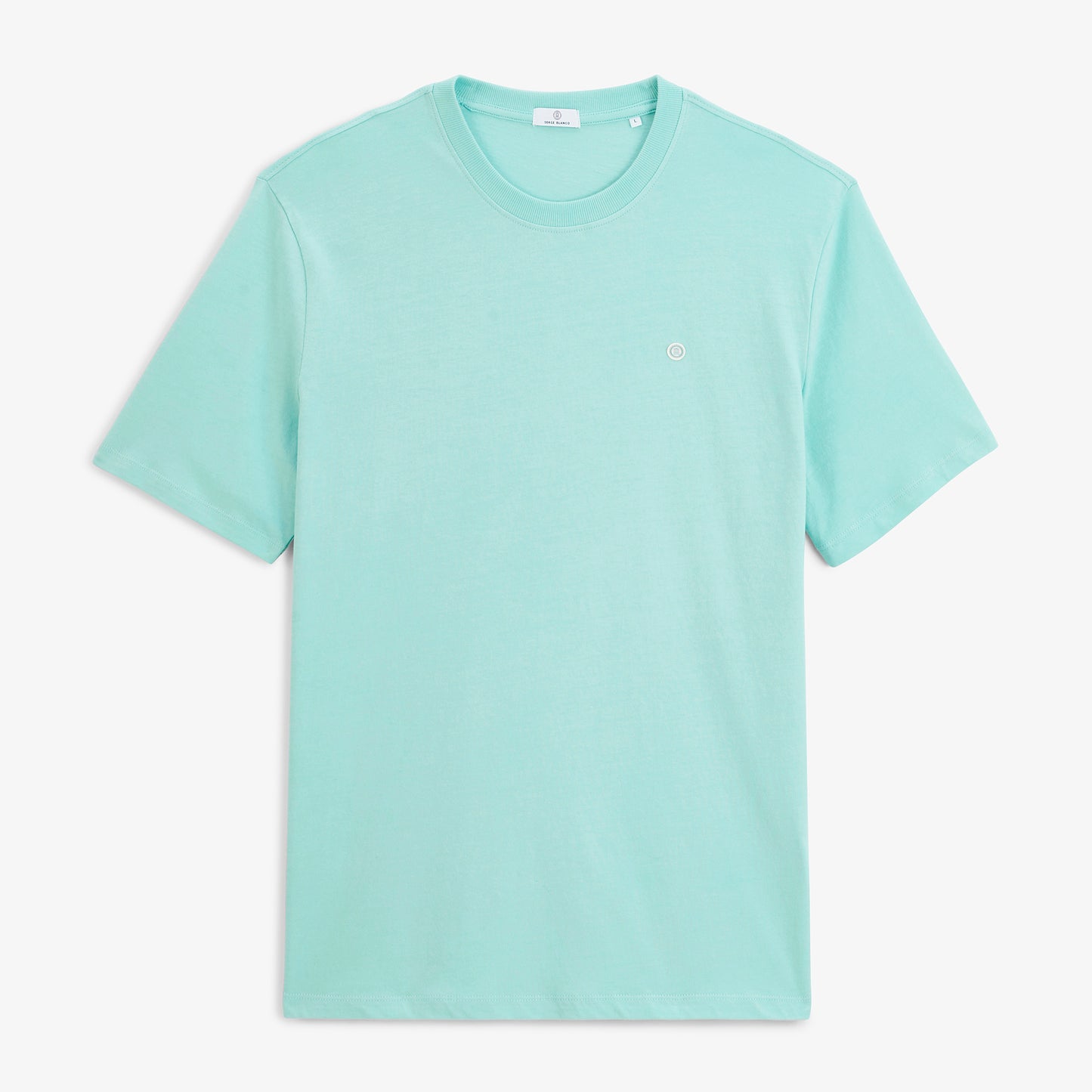 T-shirt manches courtes Théo bleu brise
