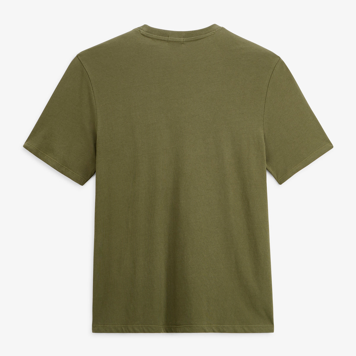 T-shirt manches courtes col rond Théo vert thym