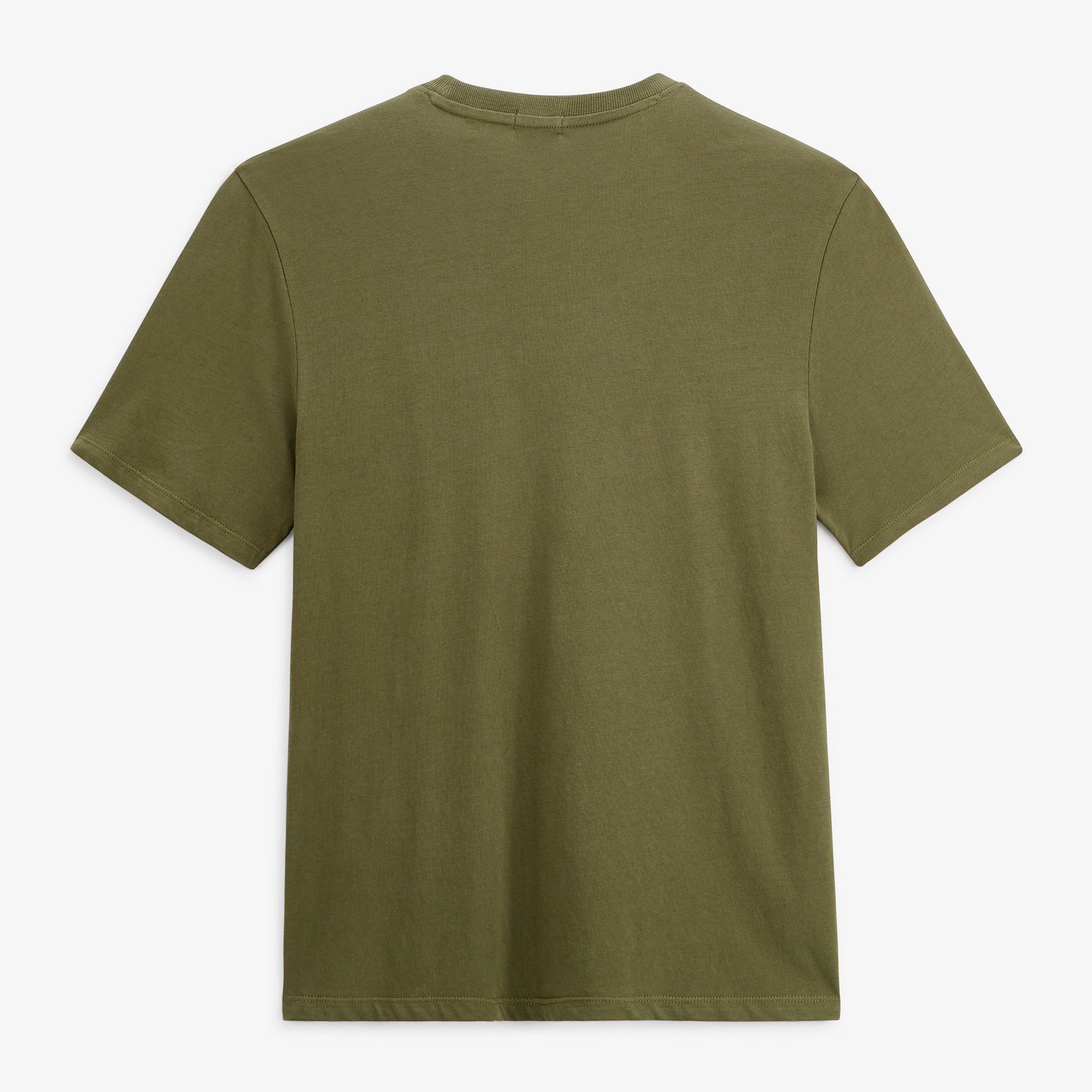 T-shirt manches courtes col rond Théo vert thym