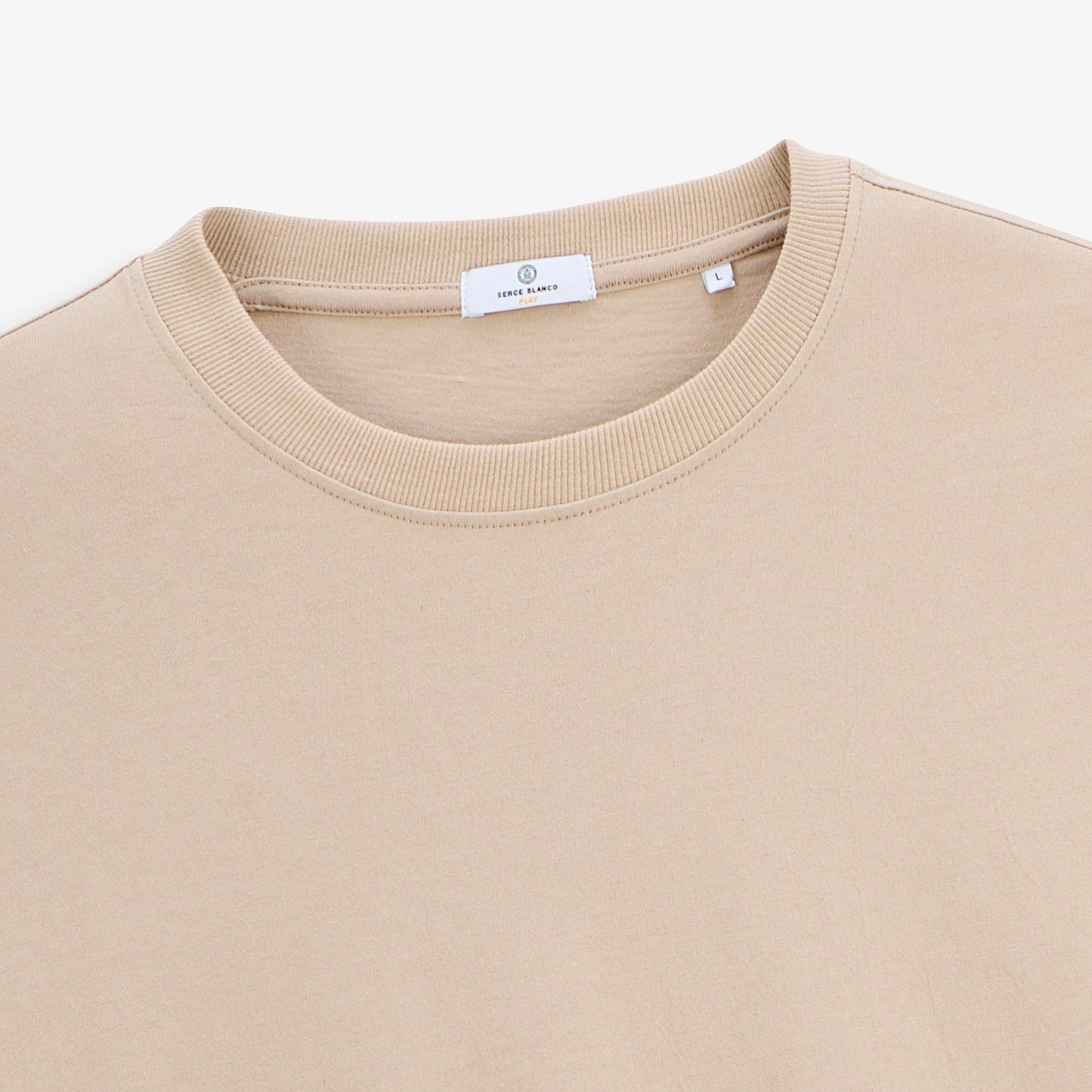 T-shirt manches courtes Thor SBSBPLAY coupe oversize beige sable
