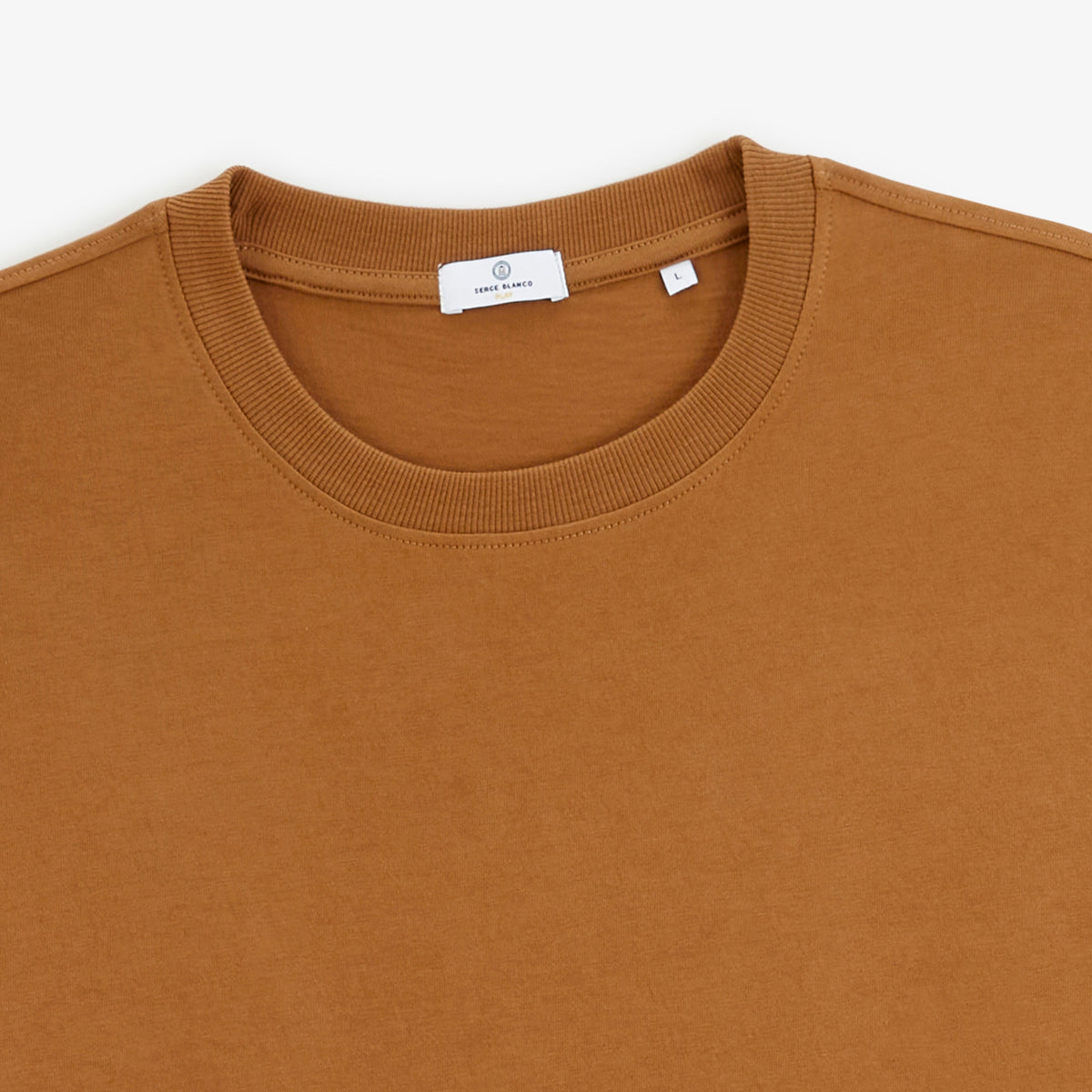 T-shirt manches courtes Thor SBSBPLAY coupe oversize marron caramel
