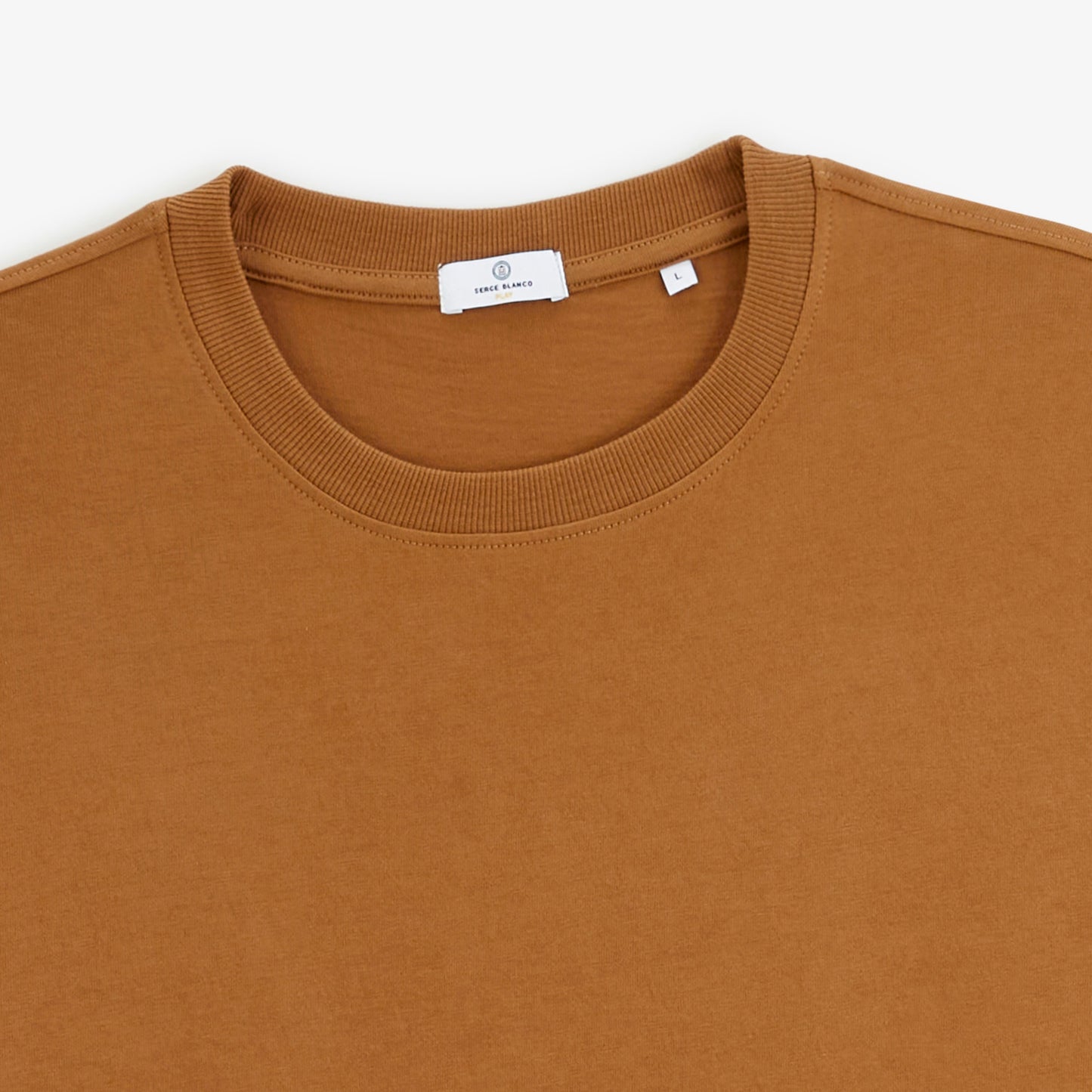 T-shirt manches courtes Thor SBSBPLAY coupe oversize marron caramel