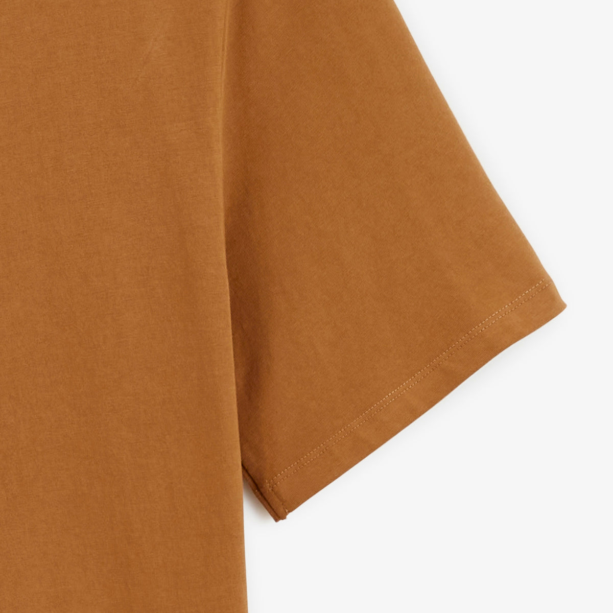 T-shirt manches courtes Thor SBSBPLAY coupe oversize marron caramel