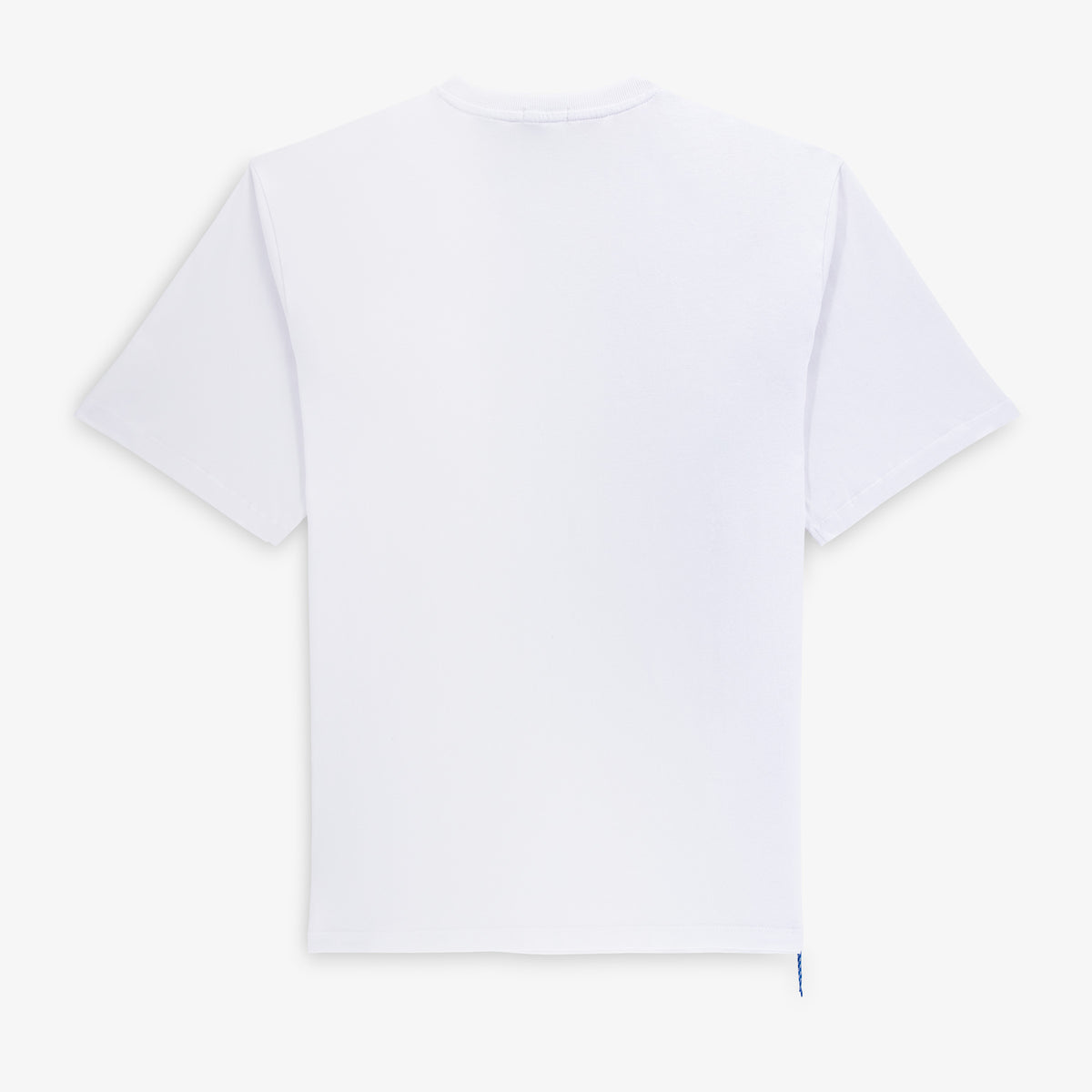 T-shirt blanc en coton à broderie SP Section Paloise