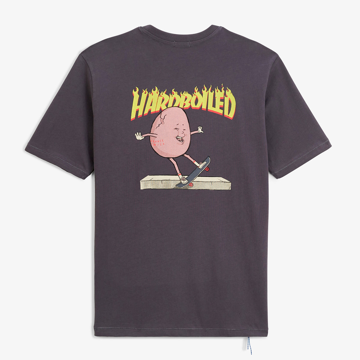 T-shirt manches courtes Thor Play oversize imprimé Hardboiled gris foncé