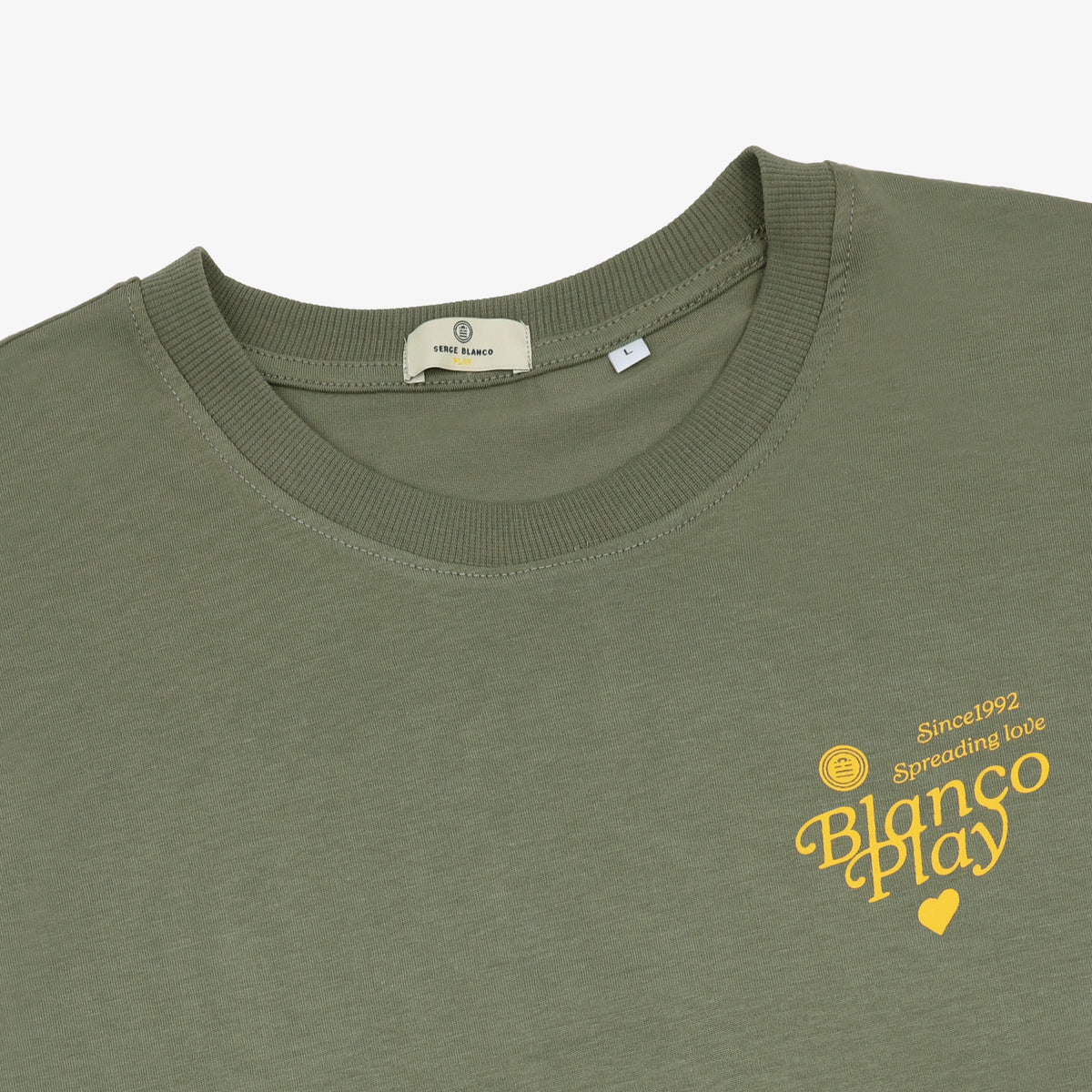 French Morning Routine SBPLAY Oversized Taupe Short-Sleeve T-Shirt