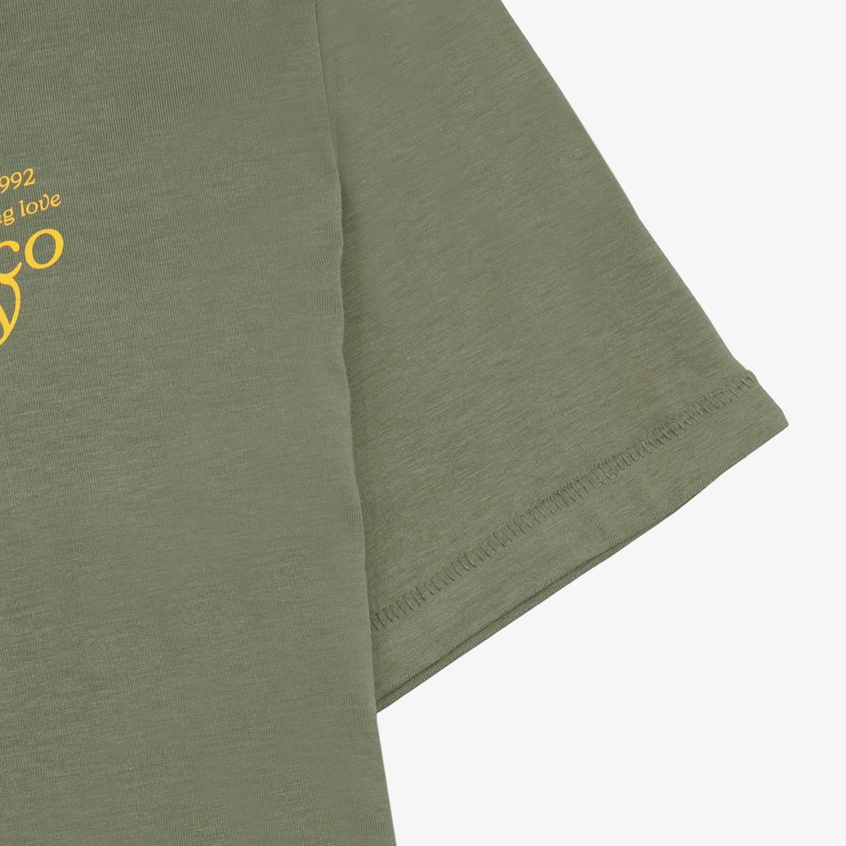 French Morning Routine SBPLAY Oversized Taupe Short-Sleeve T-Shirt