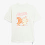 T-shirt manches courtes Thor SBPLAY oversize imprimé French Morning Routine blanc cassé