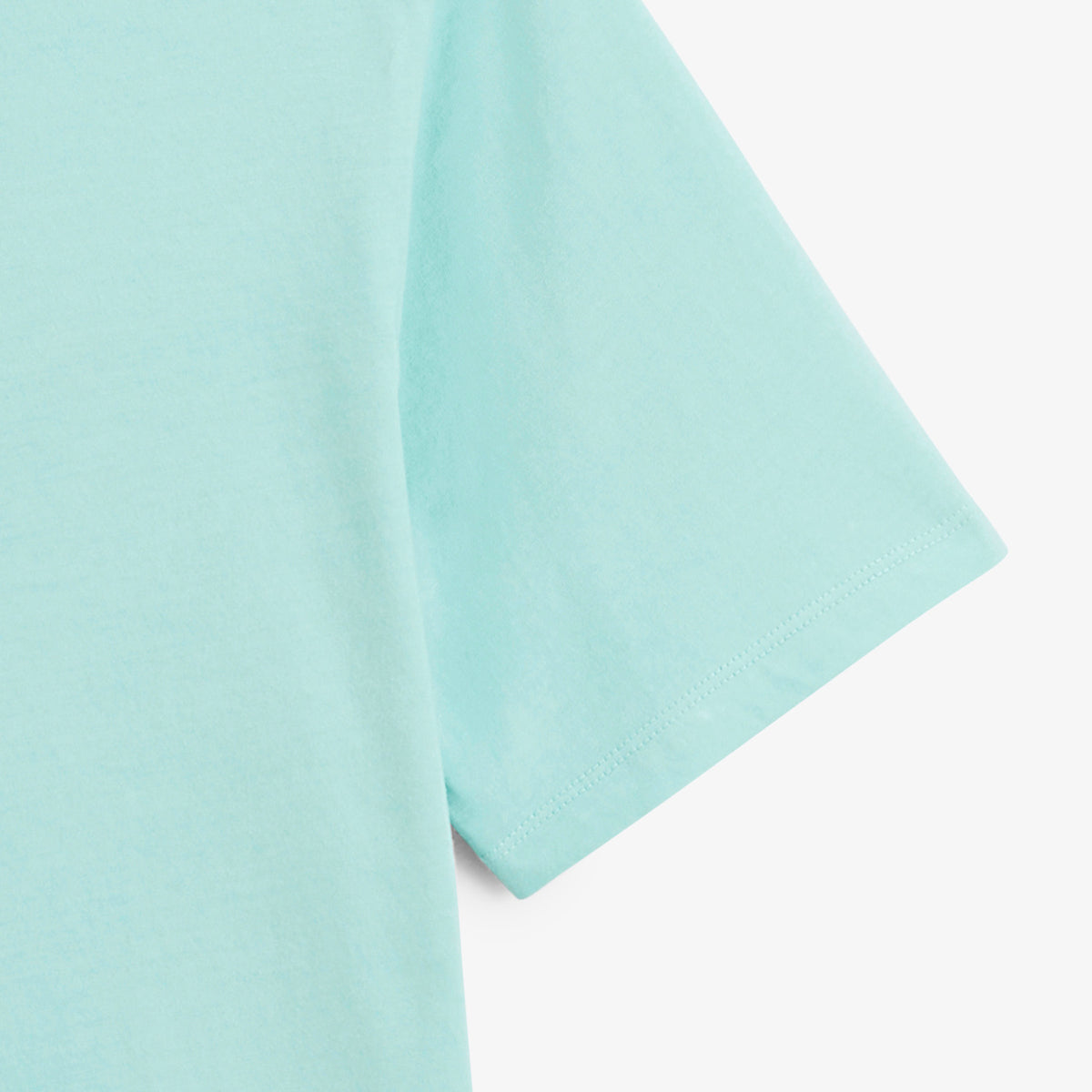 T-shirt manches courtes Théo imprimé dos Blanco Twist bleu ciel