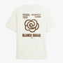 T-shirt manches courtes Théo imprimé dos Blanco Squad blanc cassé