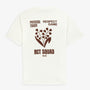 T-shirt manches courtes imprimé muguet blanc cassé Théo RCT