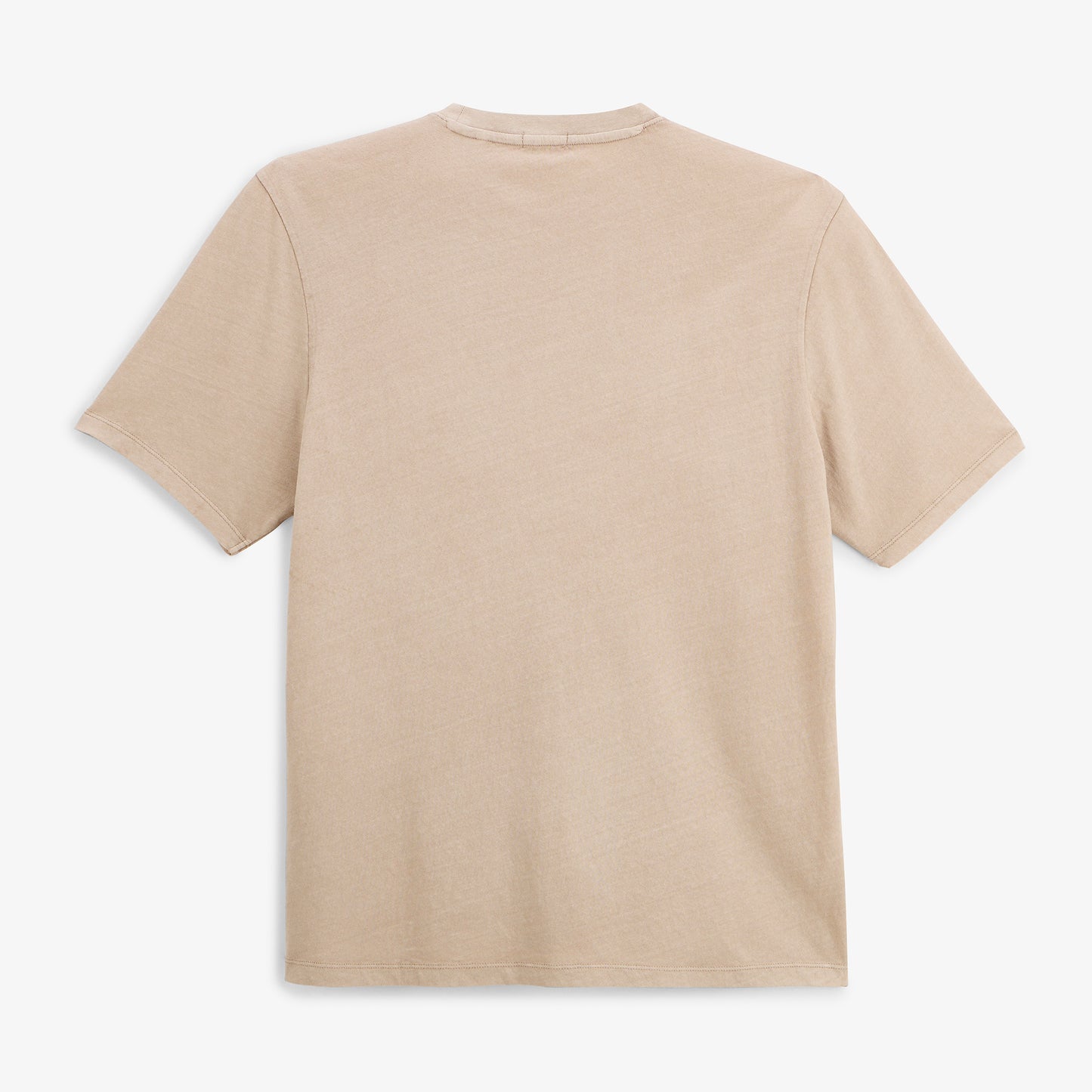 T-shirt manches courtes Théo lin mélangé beige travertin