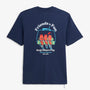 T-shirt manches courtes Théo imprimé Friends & Fun bleu marine SBPLAY