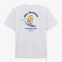 T-shirt manches courtes Théo imprimé Ski & Raclette blanc