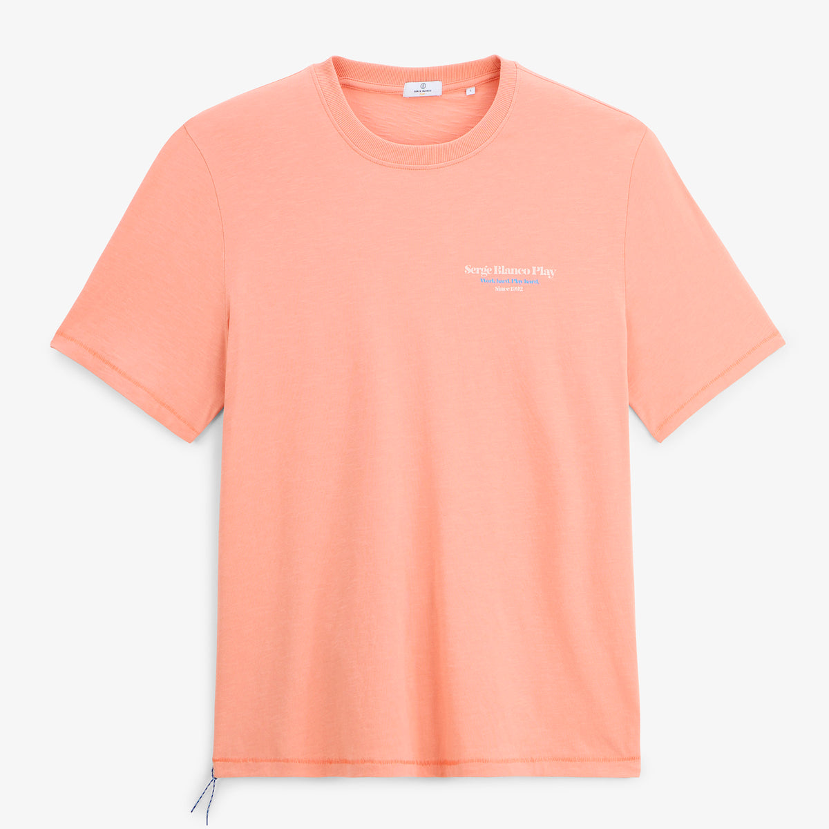T-shirt manches courtes Théo imprimé Ski & Raclette rose pivoine