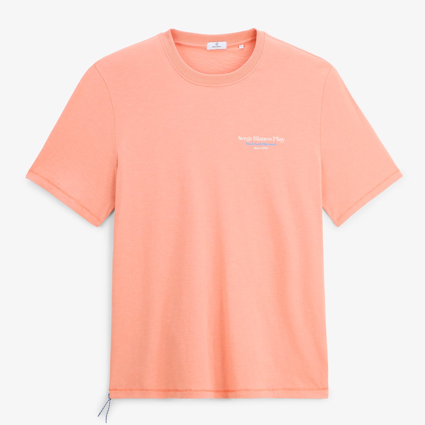 T-shirt manches courtes Théo imprimé Ski & Raclette rose pivoine