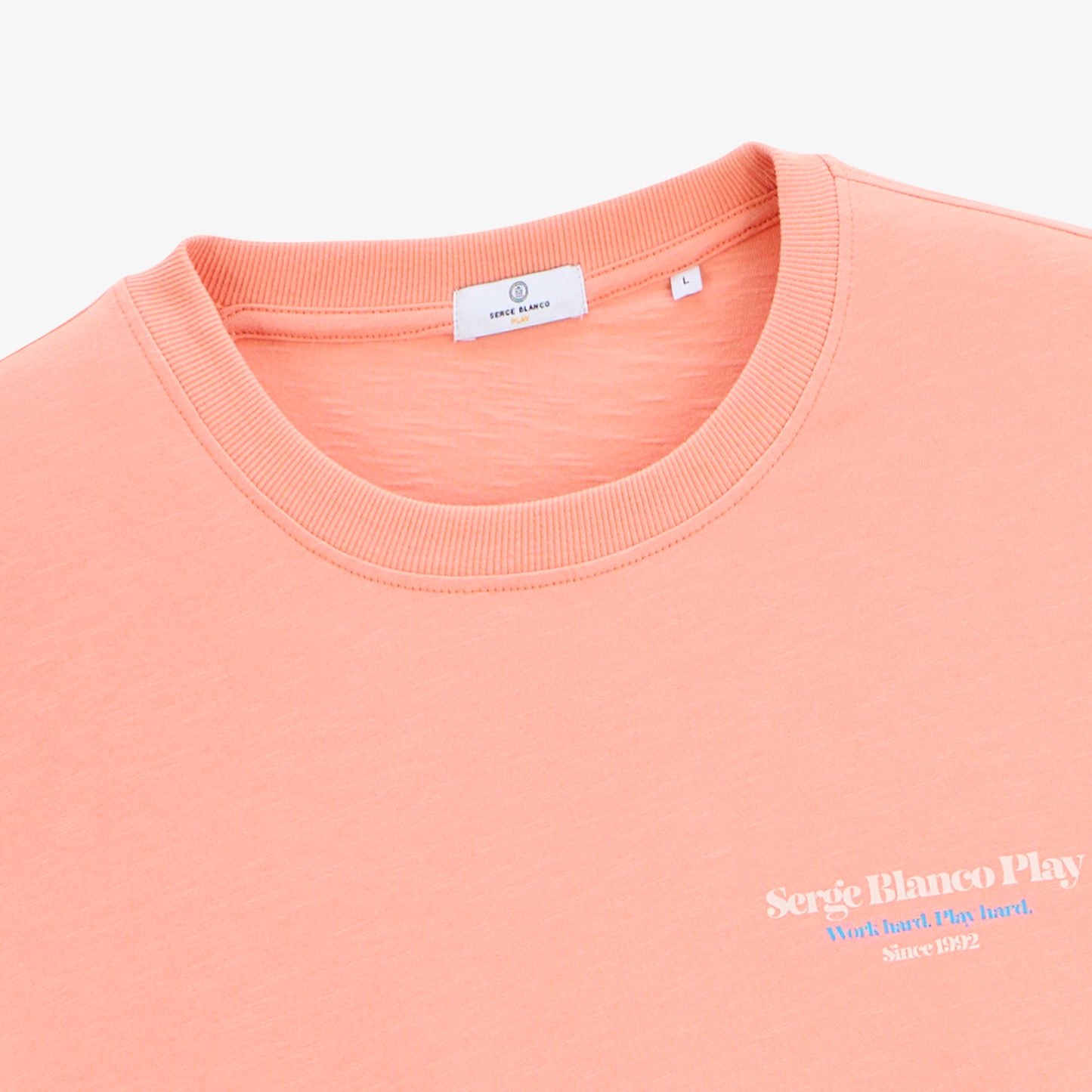 T-shirt manches courtes Théo imprimé Ski & Raclette rose pivoine