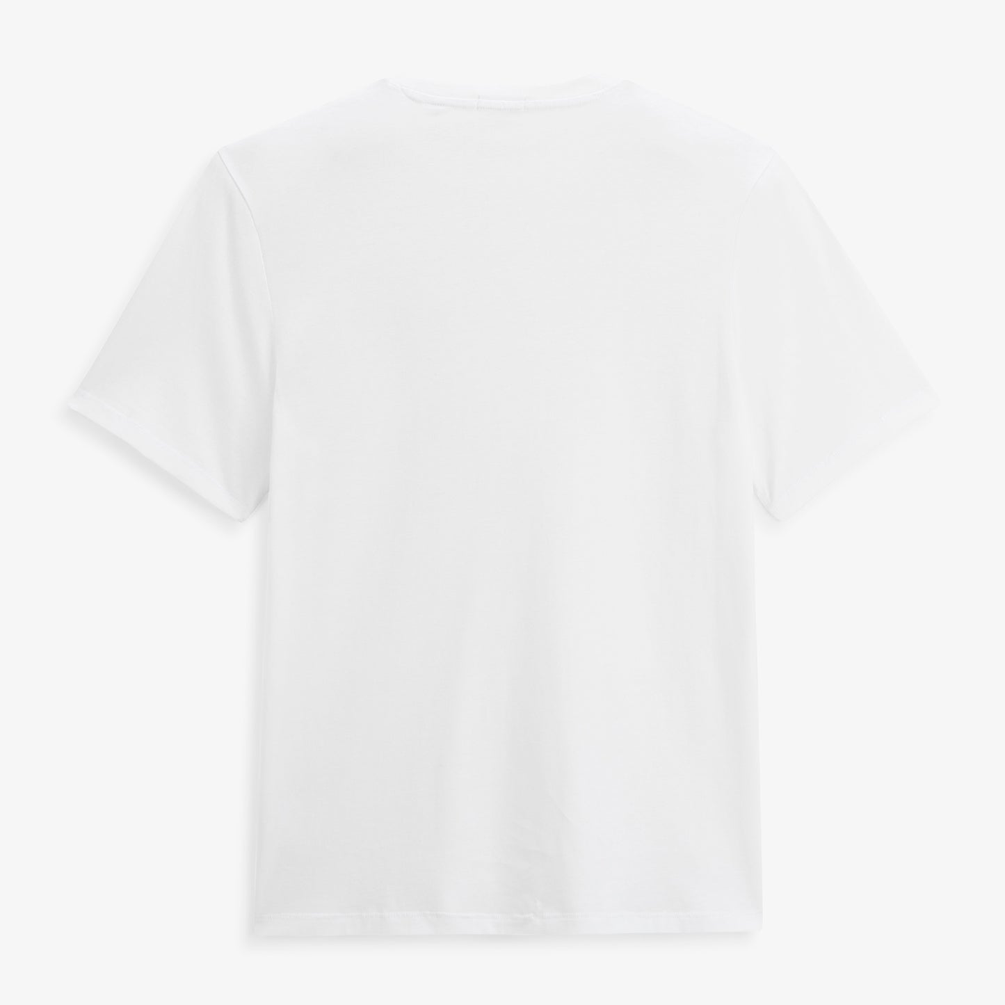 T-shirt manches courtes Théo badge bouclette blanc