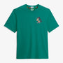 T-shirt manches courtes Thor brodé Funky Animals vert