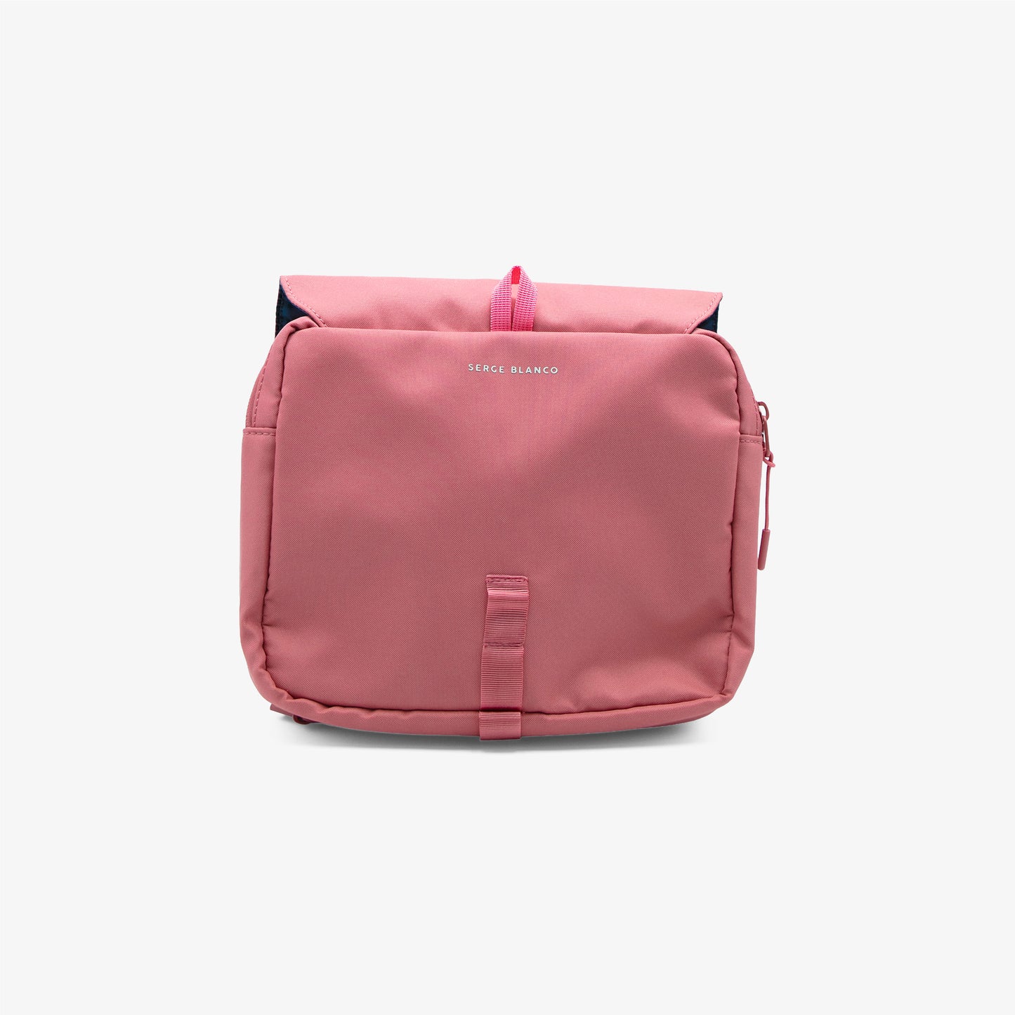 Rust-Pink Popbag Fold-Over Toiletry Bag