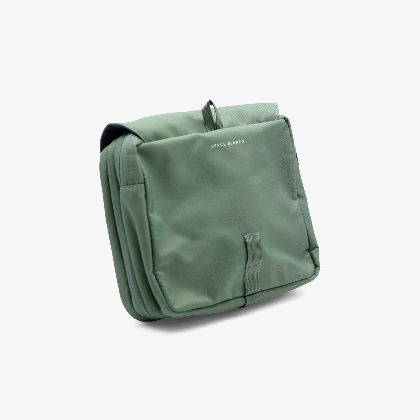 Popbag Army Green Fold-Over Toiletry Bag