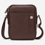 Cartera de piel marrón chocolate Vancouver