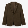 Veste Simonni en laine marron ebene homme SERGE BLANCO